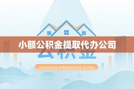 索县小额公积金提取代办公司